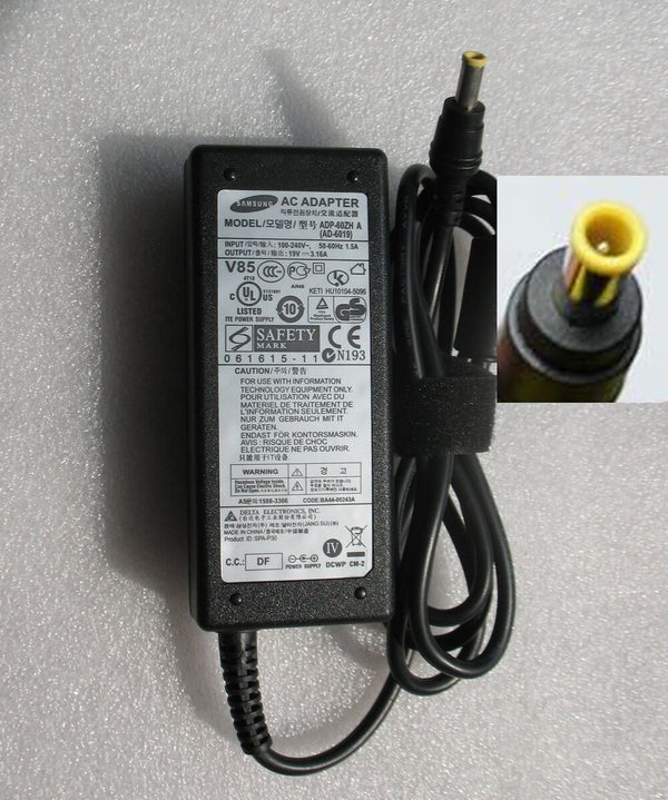 Original OEM AC Adapter Charger For Samsung NP-RV510-A02US RV510-A04 R430 Q330