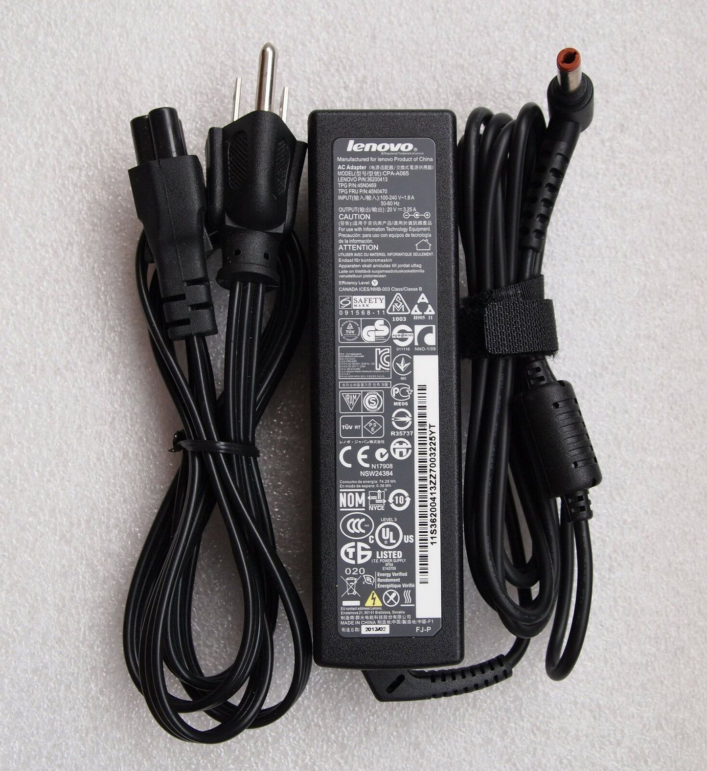 Original OEM AC Adapter for Lenovo IdeaPad P580/P585/N580/N581/N585/N586 Laptop