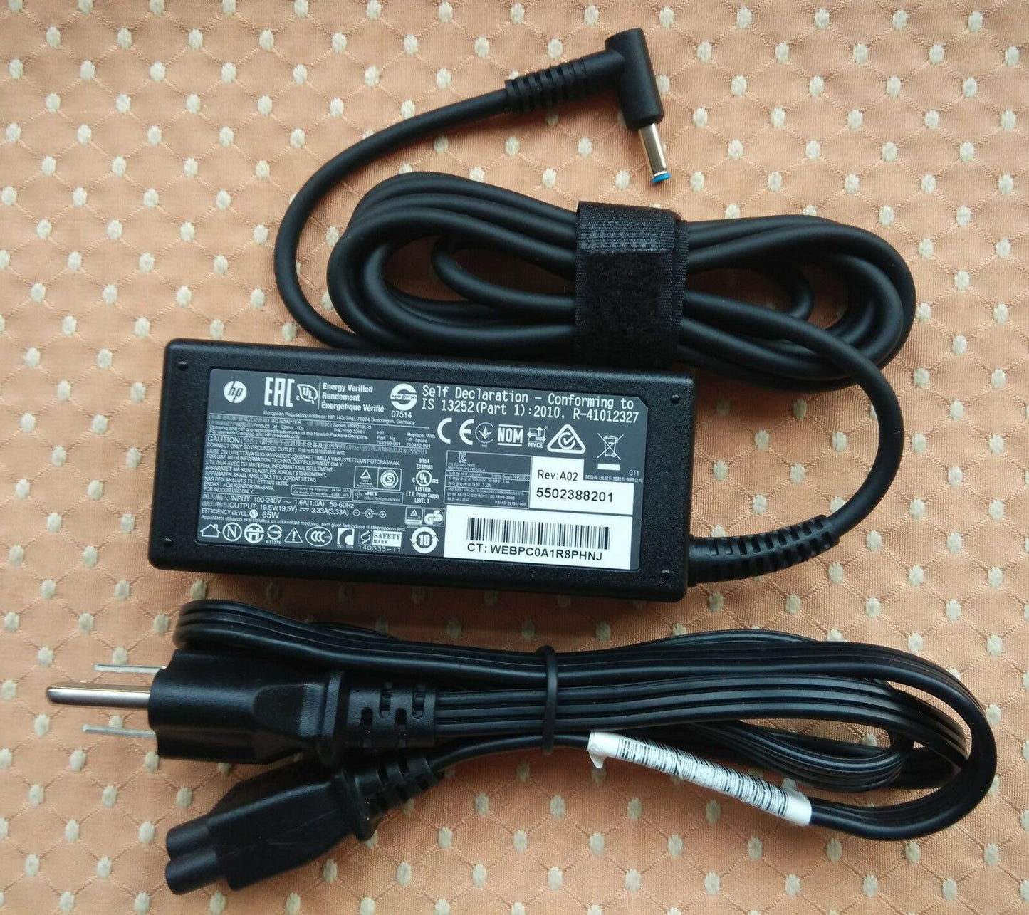 @New Original OEM HP 65W Smart AC Adapter for HP ProBook 470 G3/P5S02EA notebook