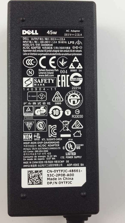 @New Original Genuine OEM Dell 45W AC Adapter for Inspiron 14 3000 i3451-1001BLK