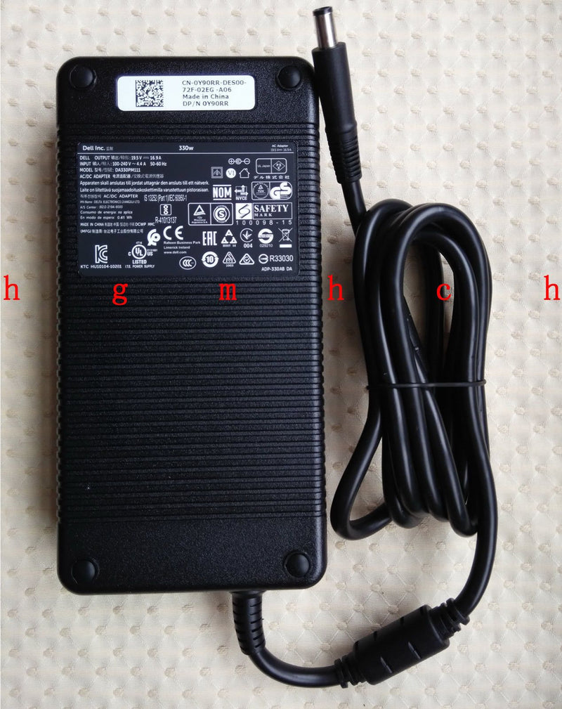 @Original OEM Dell 330W 19.5V AC Adapter for Dell Alienware 17-R4 AW17R4-7005SLV