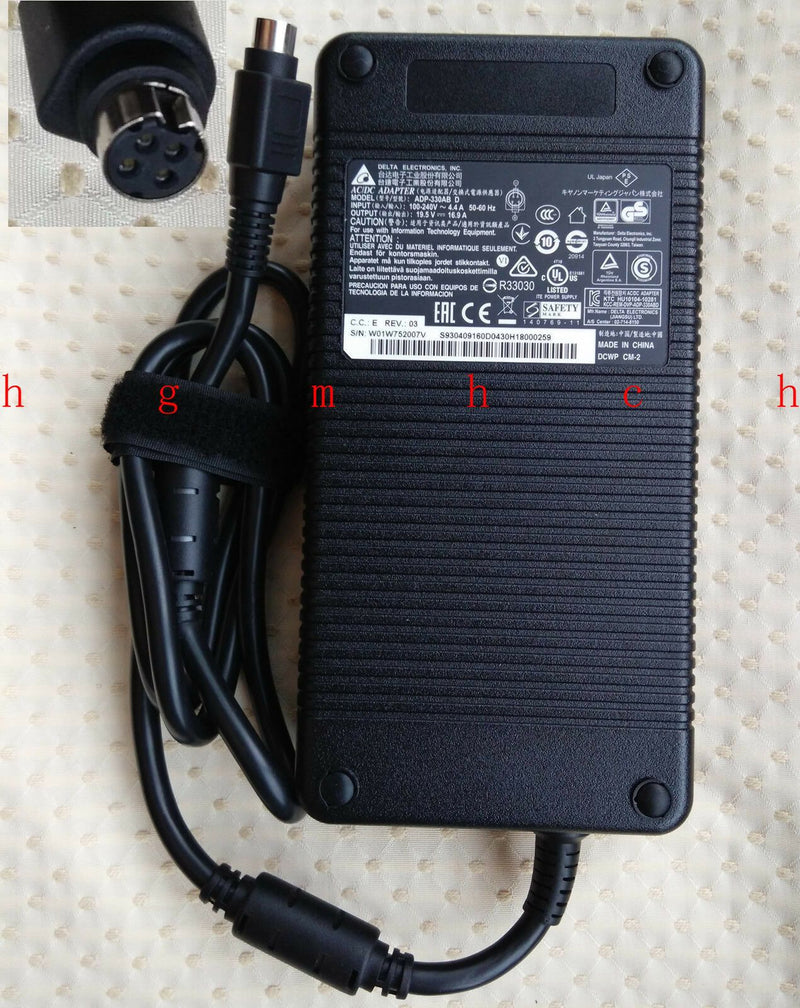 @New Original Delta 330W 19.5V 16.9A AC Adapter for MSI GT75 MS-17A6,ADP-330AB D