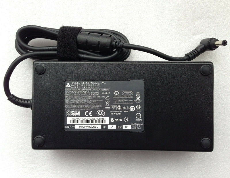 @New Original OEM 180W AC Adapter for MSI WS65 8SK-476,WS65 8SK-481,WS65 8SK-482