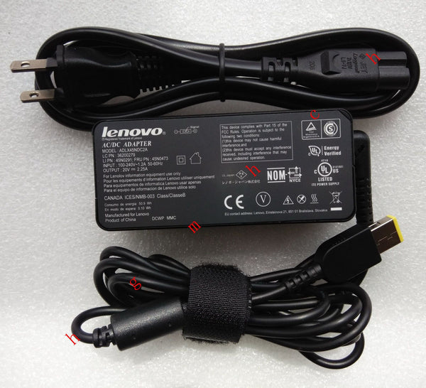 Original OEM Lenovo 45W Cord/Charge ThinkPad E460 20ET0017US,ADLX45NDC2A,00HM612