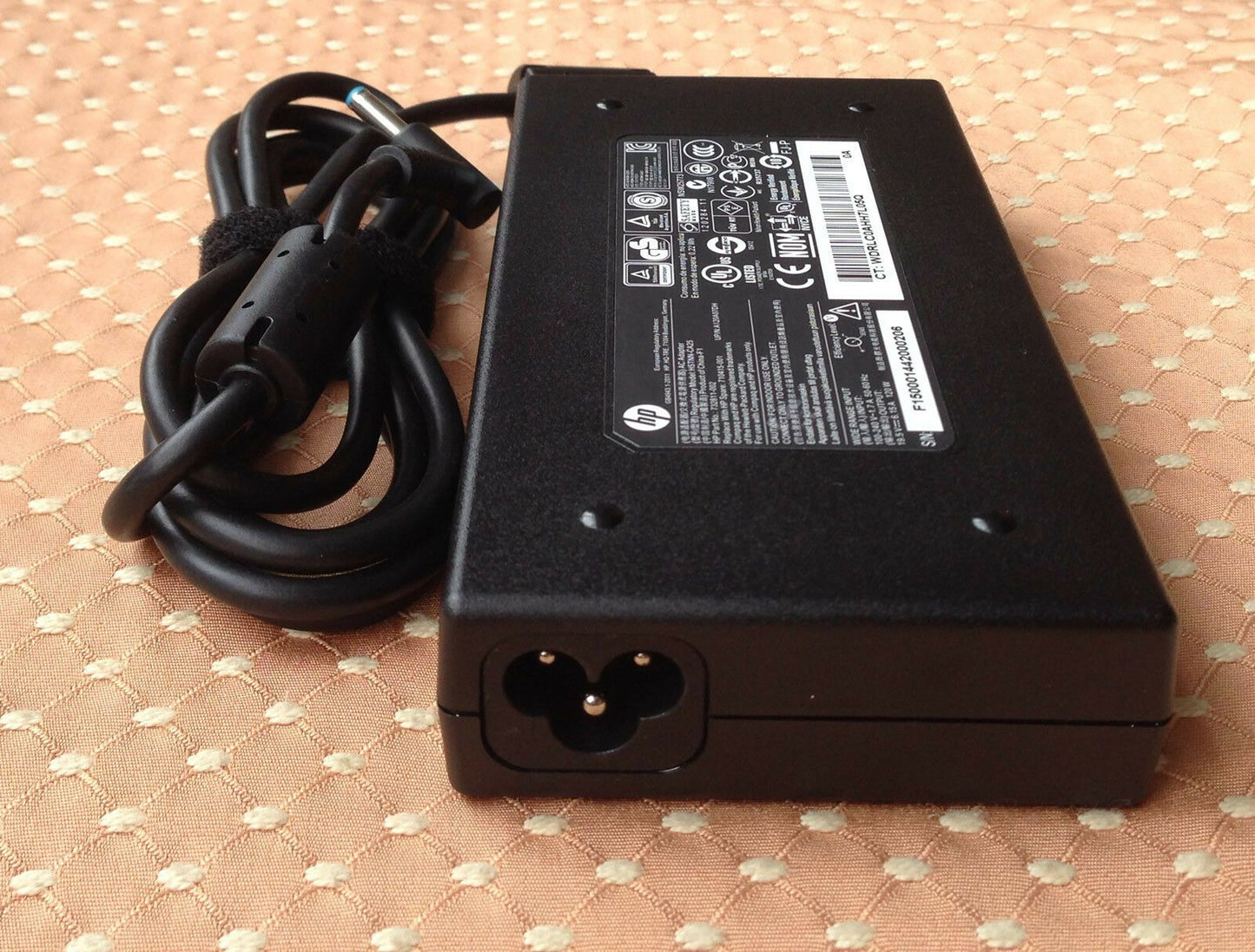 New official HP 120W 19.5V 6.15A AC Adapter&Cord for HP OMEN 15-AX013DX Notebook