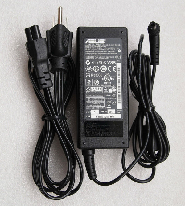 Original OEM ASUS 65W AC Adapter for ASUS K53E-RBR5/K53E-RBR4/K53E-XB1/K53E-DH31
