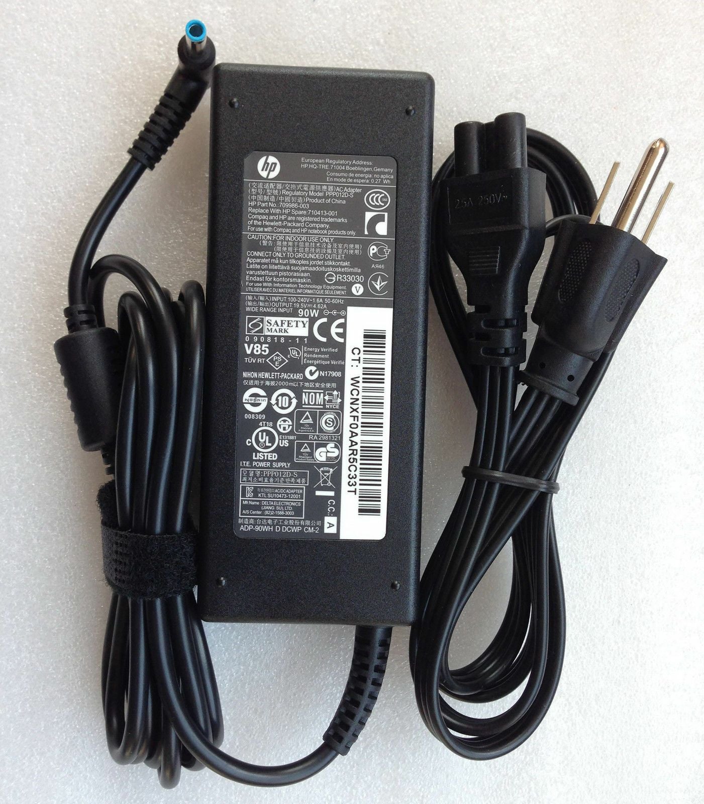 @Original Genuine OEM HP 19.5V 4.62A 90W Cord/Charger Envy 17-j050us Notebook PC