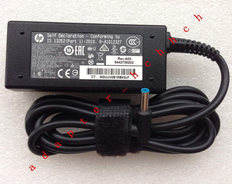 New Original OEM HP 45W Cord/Charger 15-AF030CA,15-D010CA,15-D017CL,15-D020NR PC