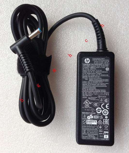 Original OEM 45W 19.5V Smart AC Adapter for HP Chromebook 11 G3/L6V37AA Notebook