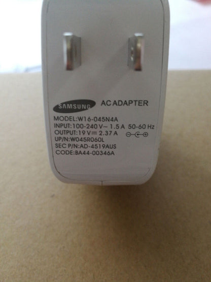 New Original OEM Samsung 45W AC/DC Adapter for Samsung Notebook 9 NP900X3N-K04US