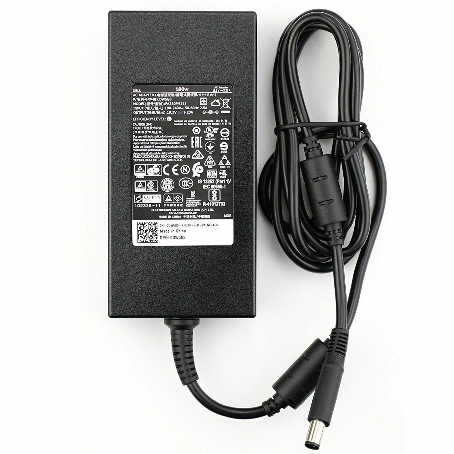@@Original Dell AC Adapter for Dell Inspiron i7577-7425BLK,DA180PM111,FA180PM111