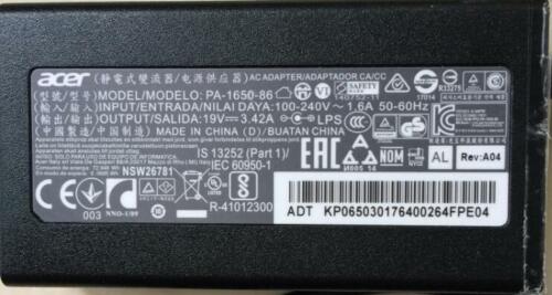 @New Original OEM Acer AC Adapter for Acer Aspire F5-571G-574X,PA-1650-86 Laptop